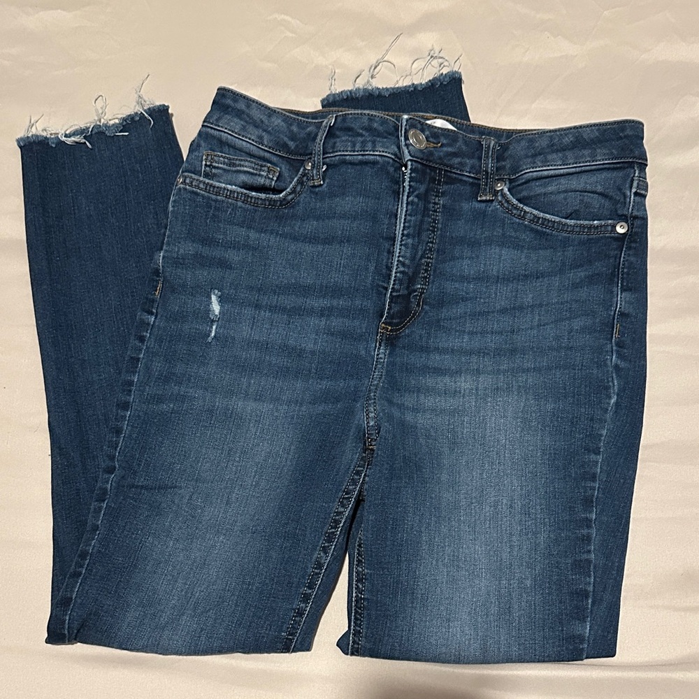 LC Lauren Conrad Dark Blue Skinny Jeans